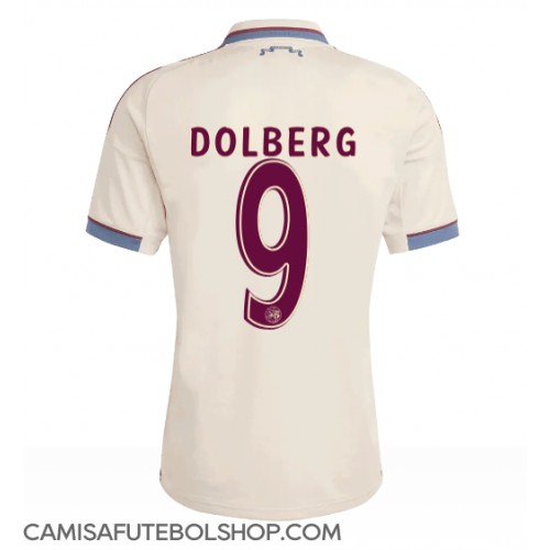 Camisa de time de futebol Ajax Kasper Dolberg #9 Replicas 3º Equipamento 2025-26 Manga Curta Camisa de time de futebol Ajax Kasper Dolberg #9 Replicas 3º Equipamento 2025-26 Manga Curta